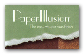 Paper Illusions wallpaper: The easy way to faux finish!